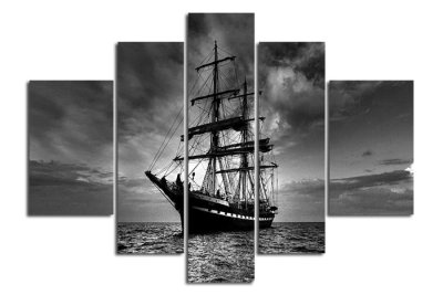 Модульная картина "Тайна Бермудского треугольника" 17224 галерея 1