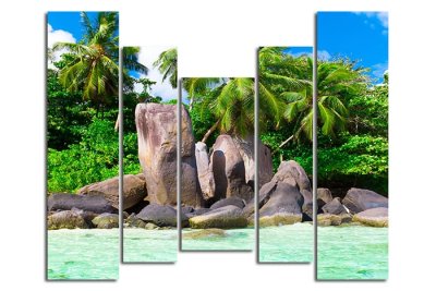 Модульная картина "Манящий остров" 17230 галерея 1