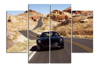 Модульная картина "В дороге" 17283 галерея 1