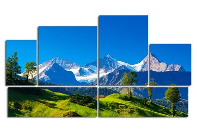Модульная картина "Захватывающие вершины" 17285 галерея 1