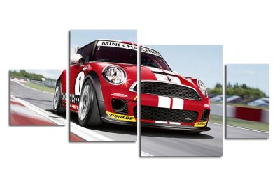 Модульная картина "На гонке Mini Challenge" 17307 галерея 1