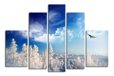 Модульная картина "Зимняя сказка" 17308 галерея 1