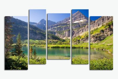 Модульная картина "Пресное озеро" 17322 галерея 1