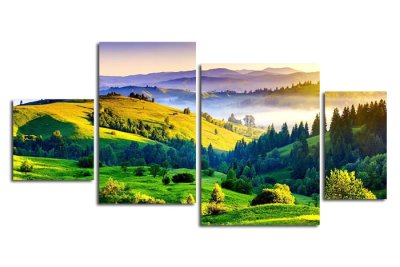 Модульная картина "Потрясающий вид" 17333 галерея 1