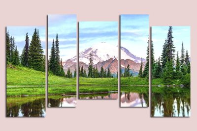 Модульная картина "Горный воздух" 17343 галерея 1