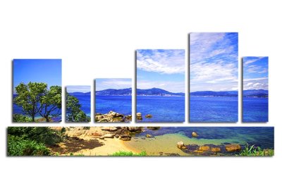 Модульная картина "Морское дыхание" 17348 галерея 1