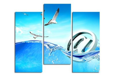 Модульная картина "Собачка" 17368 галерея 1