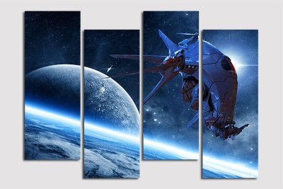Модульная картина "Космический объект" 17471 галерея 1