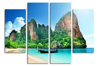 Модульная картина "Остров" 17495 галерея 1