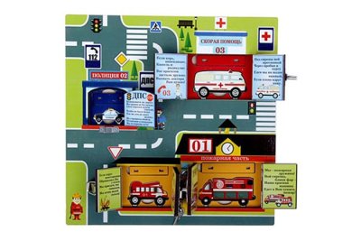 Замочки "Экстренные службы" (BusyBoard) 2392711 галерея 1