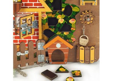 Бизиборд "Загородный дом" со звонком 2712134 галерея 1