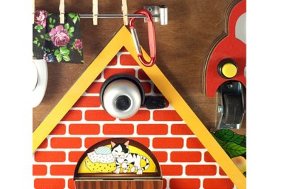 Бизиборд "Загородный дом" со звонком 2712134 галерея 2