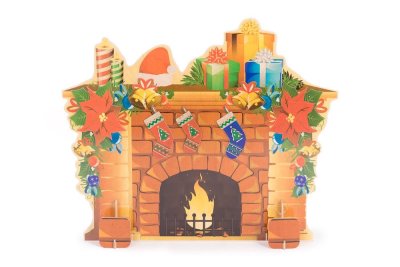 Комплект декораций Пряничный человечек и камин  38867 галерея 1