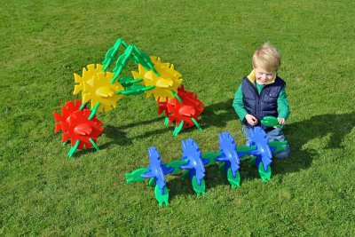 Набор Полидрон Гигант "Соединяющиеся рыбки" (конструктор)