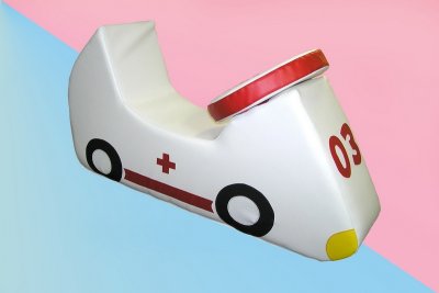 Контурная игрушка "Машина Скорая"