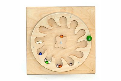 Панель настенная/настольная "Лабиринт-цветок"