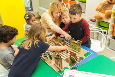 Макет дороги с элементами из натурального дерева 40671 галерея 10