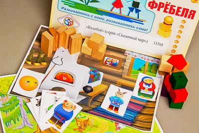 Игровой набор Фребеля "Колобок" (серия "Сказочный мир". Выпуск 1) 11565Э галерея 1