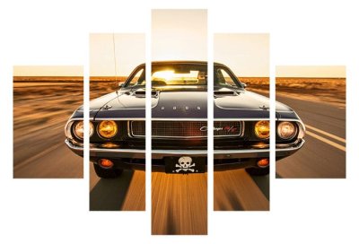 Модульная картина "Dodge" 17195 галерея 1
