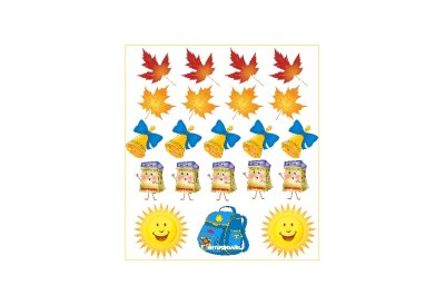 Комплект интерьерных наклеек "1 Сентября!"