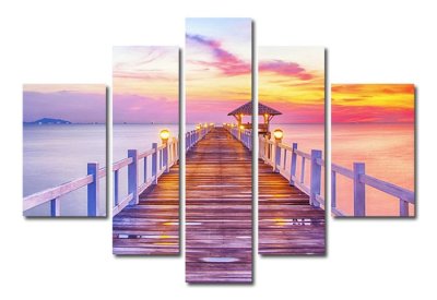 Модульная картина "Закат" 16920 галерея 1