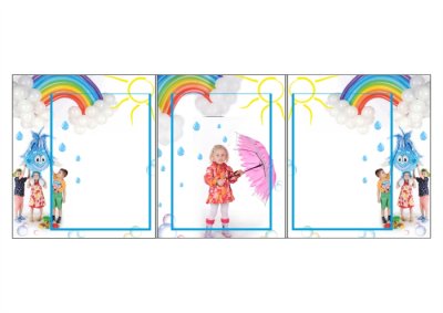 Стенд-ширма настольная "Капелька"