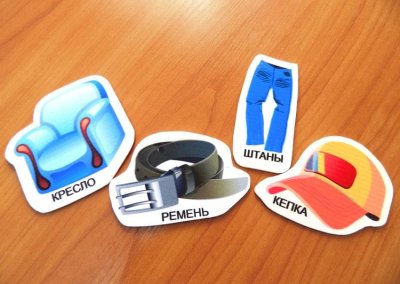 Набор обучающих магнитов "Одежда/мебель" 10784 галерея 1