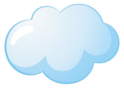 Декоративный элемент "Тучка"