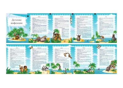 Папка-передвижка "Детские инфекции"