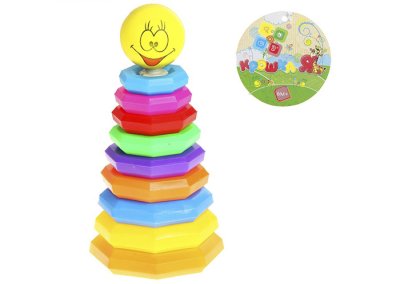 Пирамида "Улыбка", 9 колец