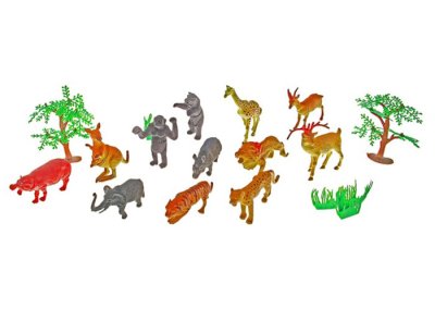 Набор животных "Сафари" с аксессуарами