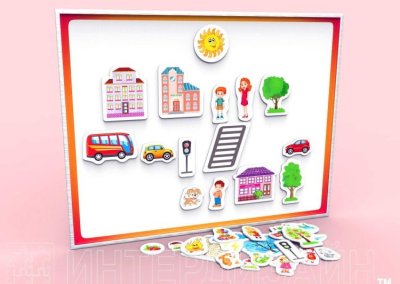 Комплект магнитов "Безопасность/Правильное поведение" по мотивам авторских сказок 10905 галерея 2