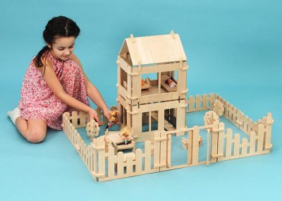 Конструктор деревянный Дача 130611 галерея 1