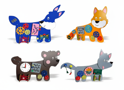 Настенный развивающий комплекс «Лесные жители» №2