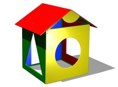 Детский игровой домик «Геометрия»