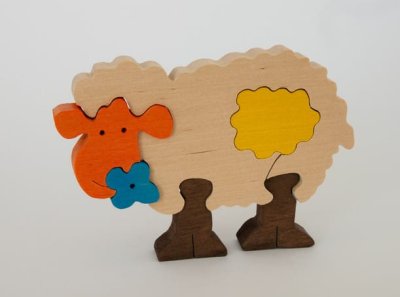 Комплект деревянных пазлов В деревне 9570 галерея 2