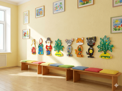 Развивающий комплекс бизибордов «Сказка Репка» 202654868 галерея 2