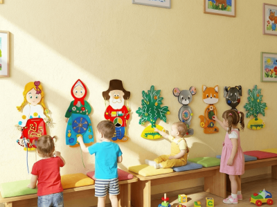 Развивающий комплекс бизибордов «Сказка Репка» 202654868 галерея 1