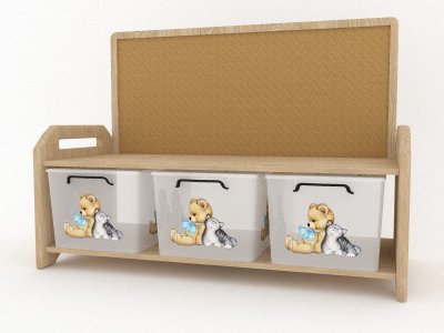 Система хранения с пробковой доской СХ-51 галерея 1