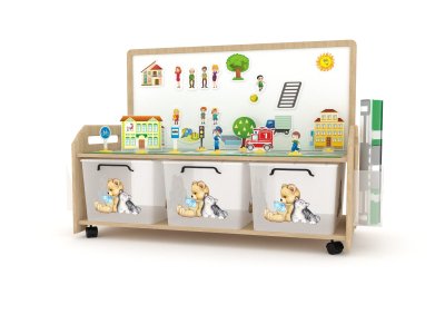 Система хранения с магнитно-маркерной доской СХ-61 галерея 3