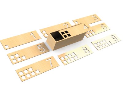 Короб-сортер «Счет»