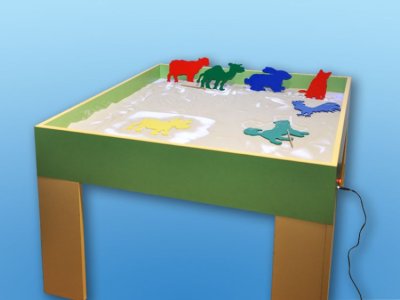 Световой стол Песочница электрофицированный для развития и психологической разгрузки