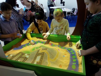 Интерактивная песочница - умный стол Полянка 37260 галерея 2