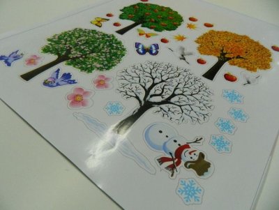 Наклейки для оформления помещений ДОУ "Деревья" 6890 галерея 2