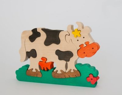 Комплект деревянных пазлов В деревне 9570 галерея 1