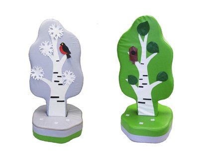 Мягкое интерактивное дерево "4 сезона" 12498 галерея 1