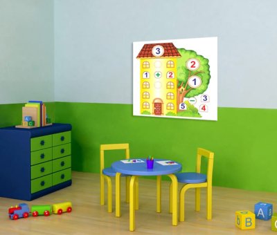 Магнитное пособие - Математический домик 35244 галерея 1