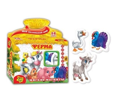 Комплект мягких магнитов для развития ребенка 9498 галерея 3