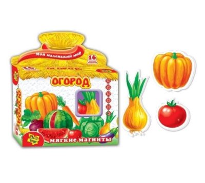 Комплект мягких магнитов для развития ребенка 9498 галерея 4