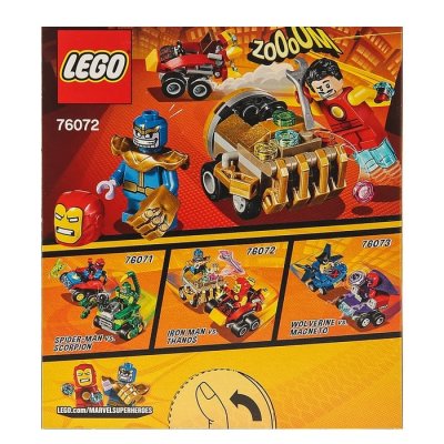 Конструктор "Mighty Micros: Железный человек против Таноса"  94 детали 2043971 галерея 2